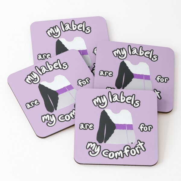 Item preview, my labels, my comfort - demisexual designed and sold by zan doodles.