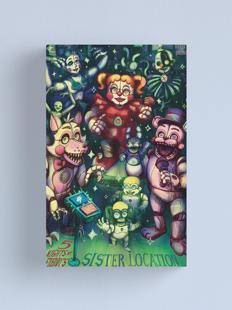 Five Nights At Freddy's - FNAF - Gaming Poster (Help Wanted) (Size