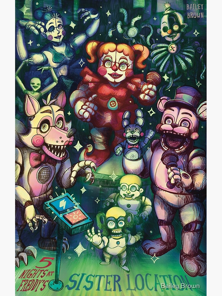 Five Nights At Freddy's - Gaming Poster (5 Nights - Fnaf