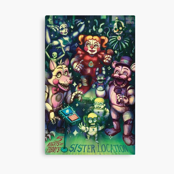 Five Nights at Freddy's- Game/Movie Poster, a card pack by Bailey