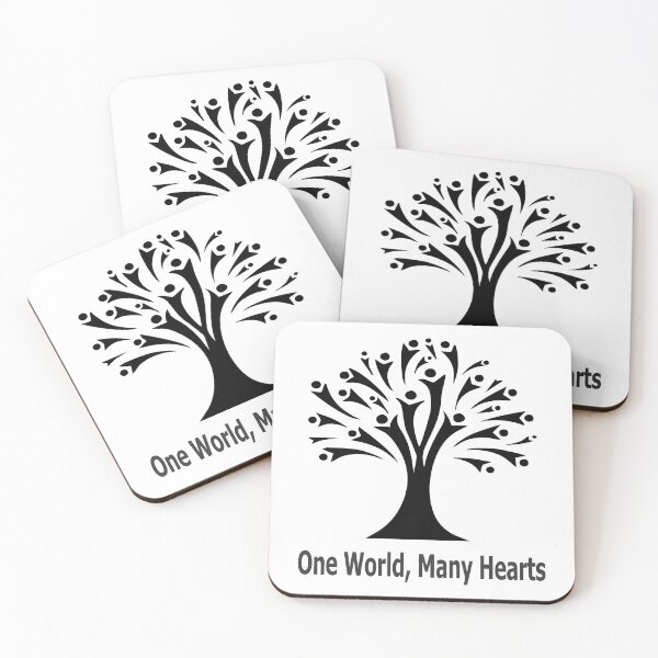 Item preview, One world, many hearts, Humanity  designed and sold by 2MArtPro.