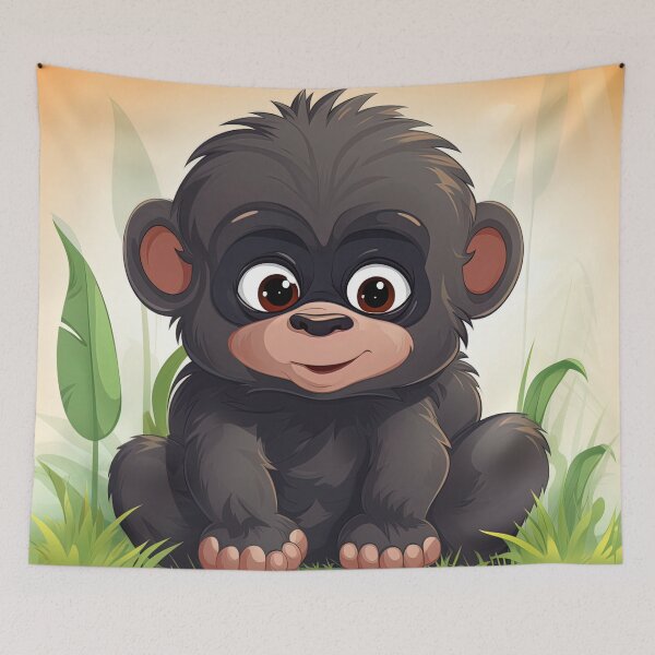 Item preview, Gorilla | cute style designed and sold by ComicsFactory.