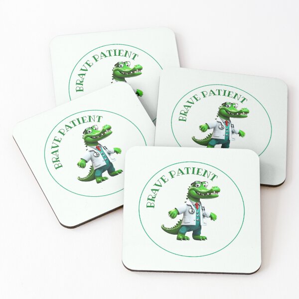 Item preview, Brave Patient - Crocodile designed and sold by BababuuuPrint.