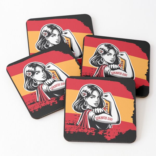 Item preview, Spanish Girl propaganda style designed and sold by maxcaballero111.