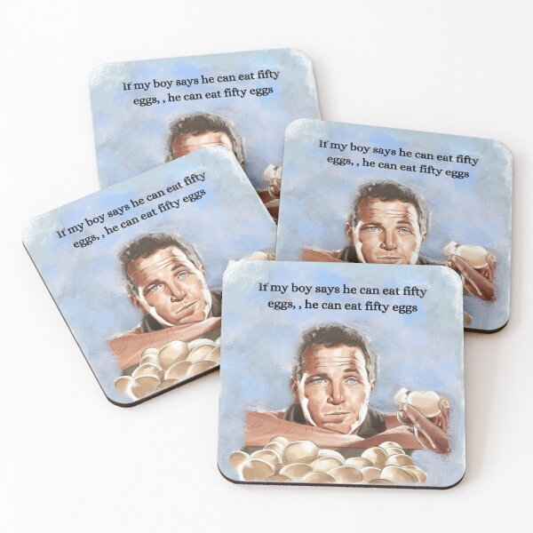 Item preview, eggs cool hand luke designed and sold by javitennis.