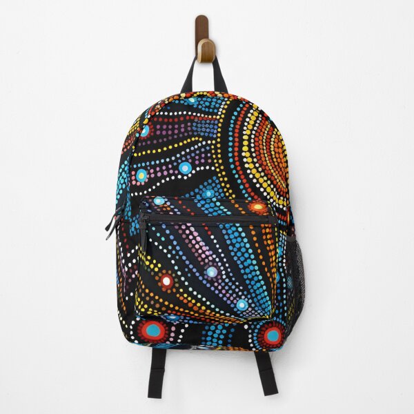 Item preview, colorful aboriginal art print designed and sold by dcrc.