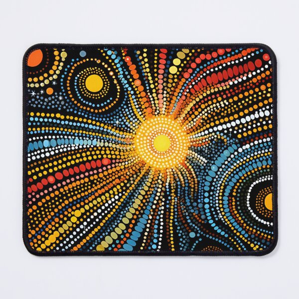 Item preview, colorful aboriginal art designed and sold by dcrc.
