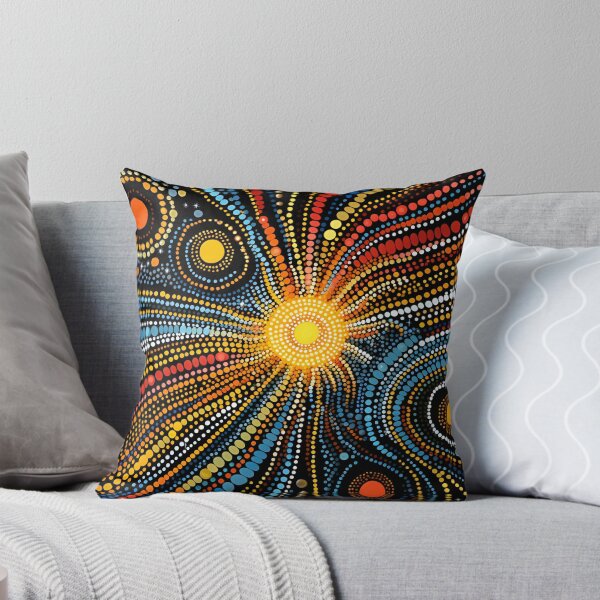 Item preview, colorful aboriginal art designed and sold by dcrc.