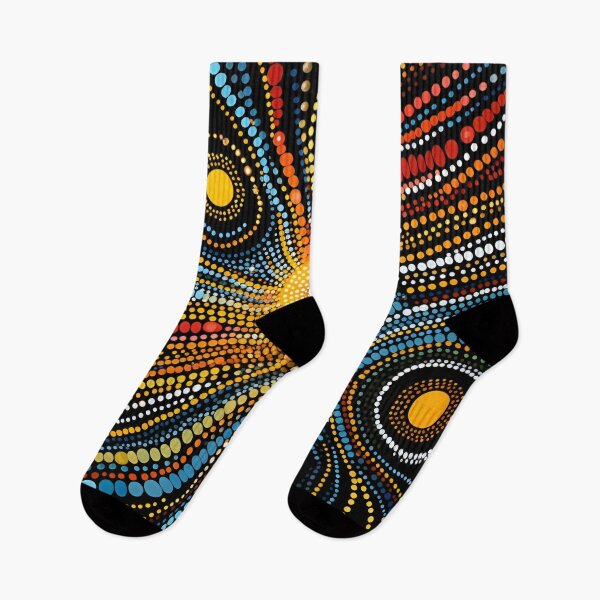 Item preview, colorful aboriginal art designed and sold by dcrc.