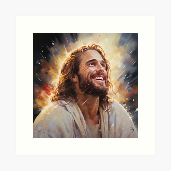 Item preview, JESUS - Radiant Embrace designed and sold by Ivan  Guaderrama.