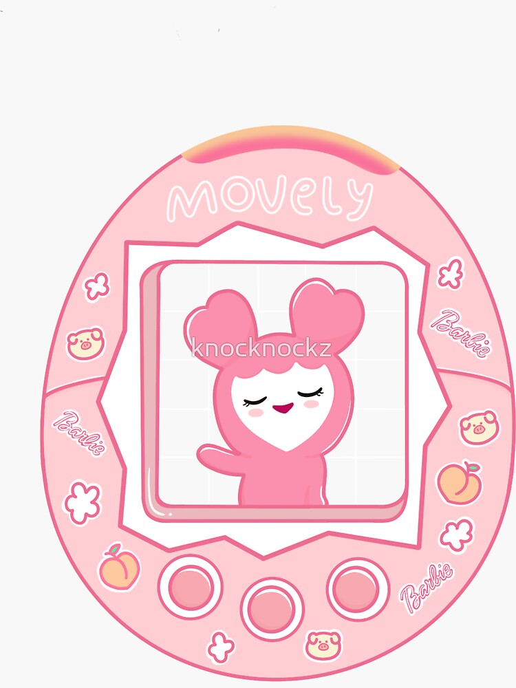 Twice Laburi (Lovely) Momo Movely Tamagotchi Sticker for Sale by