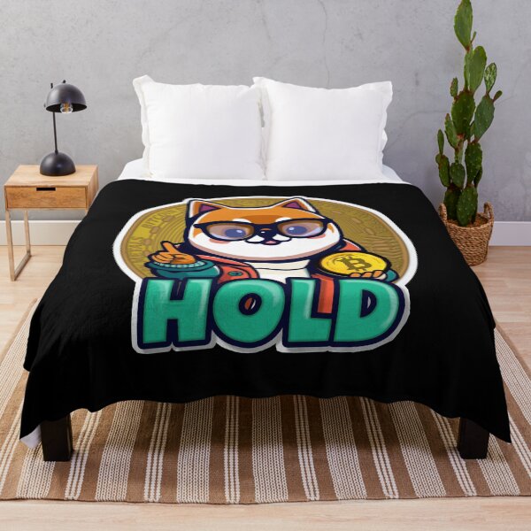 Item preview, hold bitcoin crypto shiba geek vintage designed and sold by huggymauve.