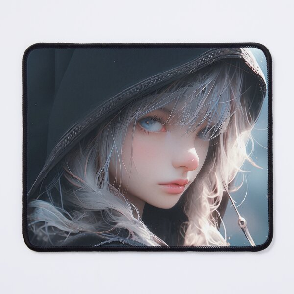 Item preview, Cool Hooded Cloak Stealthy Anime Girl designed and sold by bubblegoth.