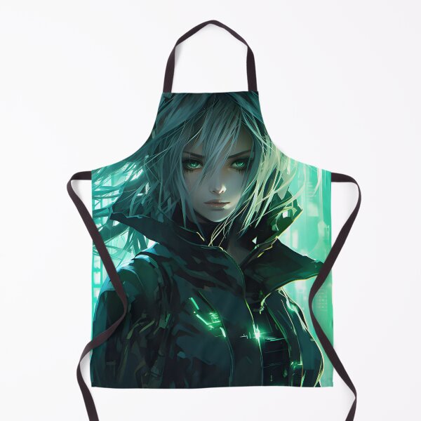 Item preview, Futuristic Cyber Cute Anime Girl designed and sold by DGitaldreamgirl.