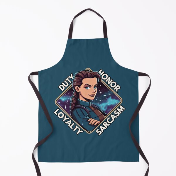 Item preview, Duty, Honor, Loyalty, Sarcasm - Space Commander - Sci-Fi designed and sold by Fenay Designs.