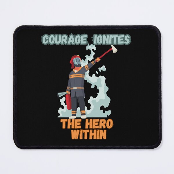 Item preview, Courage Ignites The Hero Within designed and sold by WenegeeDesigns.