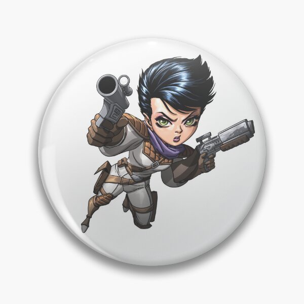 Artikelvorschau, Barmherzigkeit Chibi weißer Hintergrund entworfen und verkauft von Ron Randall.