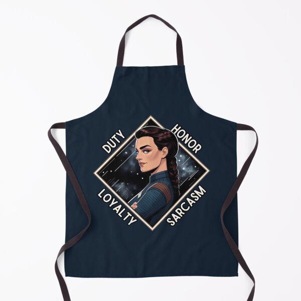 Item preview, Duty, Honor, Loyalty, Sarcasm - Space Officer - Sci-Fi designed and sold by Fenay Designs.