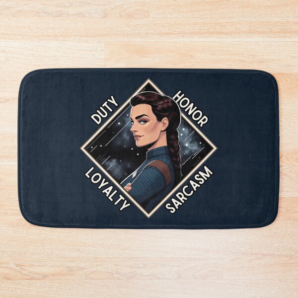 Item preview, Duty, Honor, Loyalty, Sarcasm - Space Officer - Sci-Fi designed and sold by Fenay Designs.
