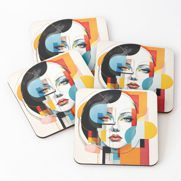 Item preview, Explore Simplistic & Minimalistic Japanese Geisha Portraits with a Majestic Touch designed and sold by ArtificialGenes.