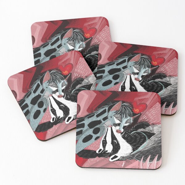 Item preview, Strange Love Genette & Badger designed and sold by belettelepink.