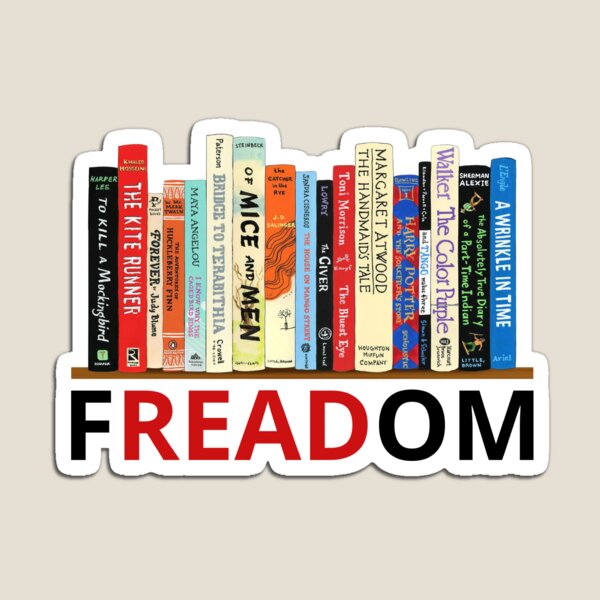 Item preview, fREADom Anti Ban Books Freedom To Read Shirt, Ban Guns Not Books, Read Banned Books, Teacher Librarian Gift, Social Justice Bookish designed and sold by MisterrAB.