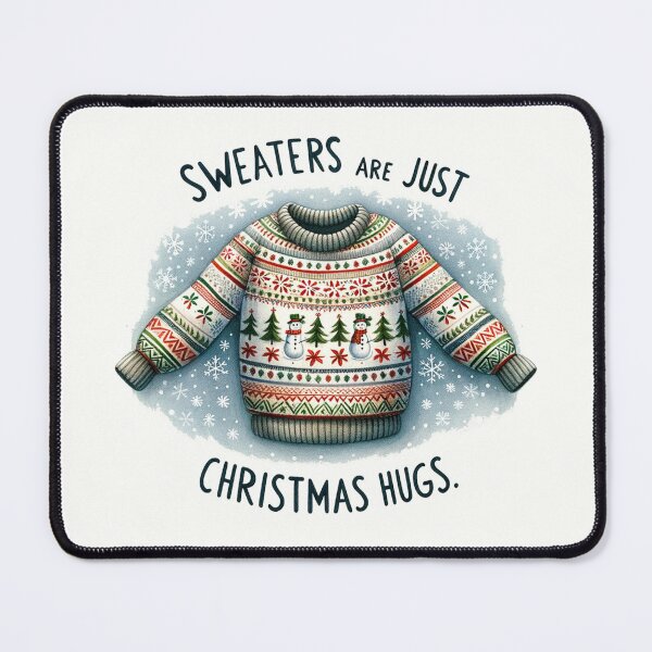 Item preview, Sweaters Are Just Christmas Hugs designed and sold by ZenEverAI.