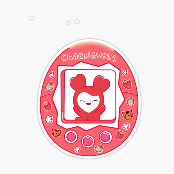 Twice Laburi (Lovely) Momo Movely Tamagotchi Sticker for Sale by  knocknockz