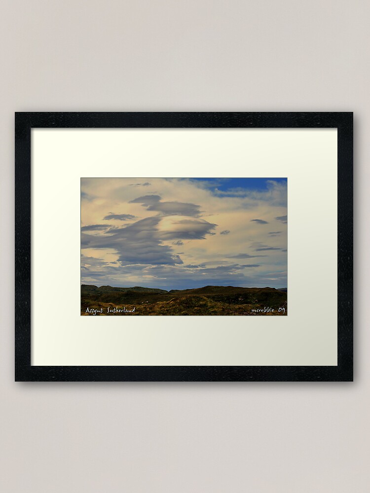 Alternate view of Lenticular Assynt Framed Art Print