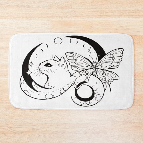 Item preview, Snake-Cat on the Moon  designed and sold by Zafirart.
