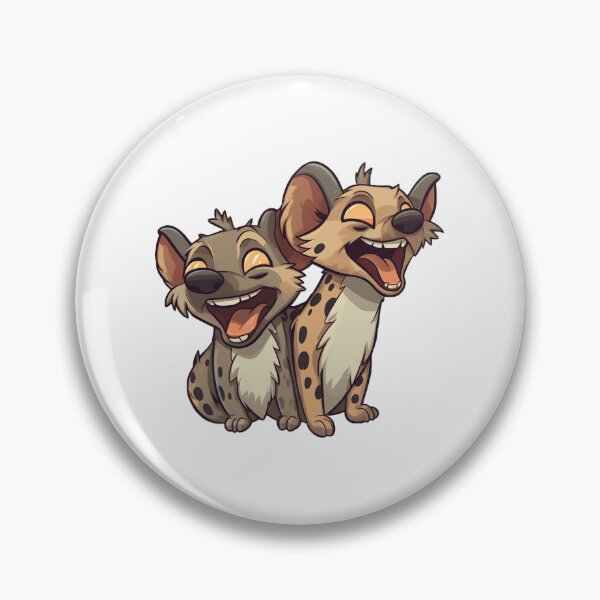 Item preview, Paquete de pegatinas de los hermanos Hiena del safari africano designed and sold by STICKERSLALA.