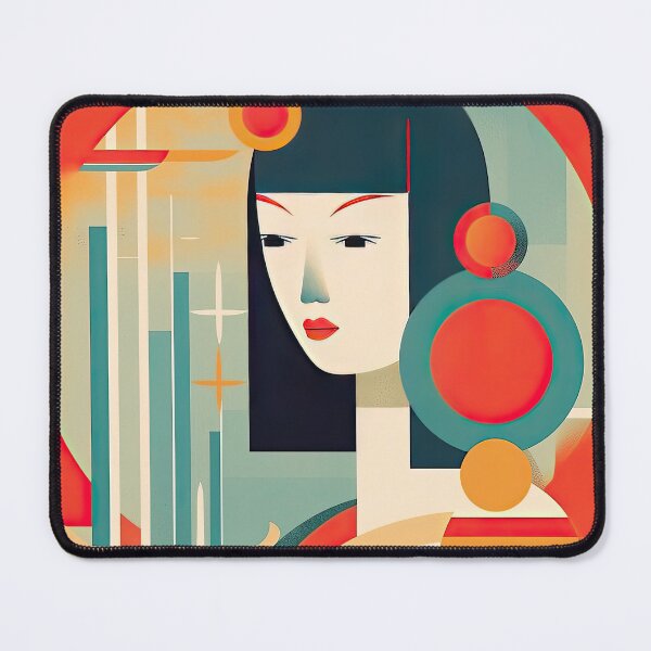 Item preview, Explore Simplistic & Minimalistic Japanese Geisha Portraits with a Majestic Touch designed and sold by ArtificialGenes.