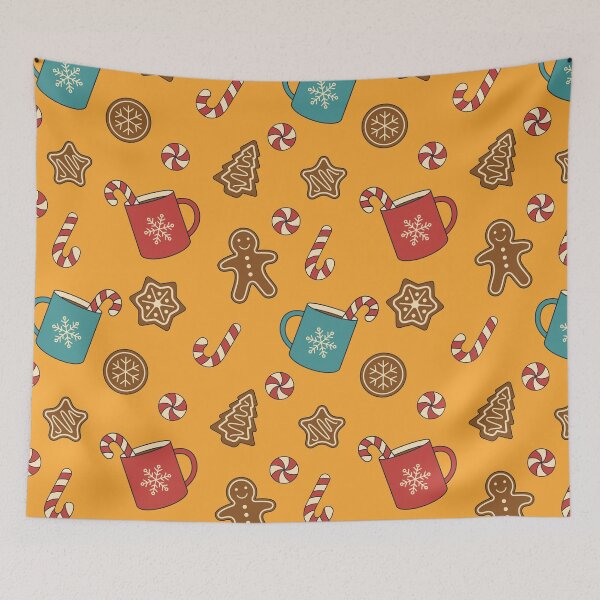 Item preview, Retro Gingerbread Cookies designed and sold by Megs Lang.