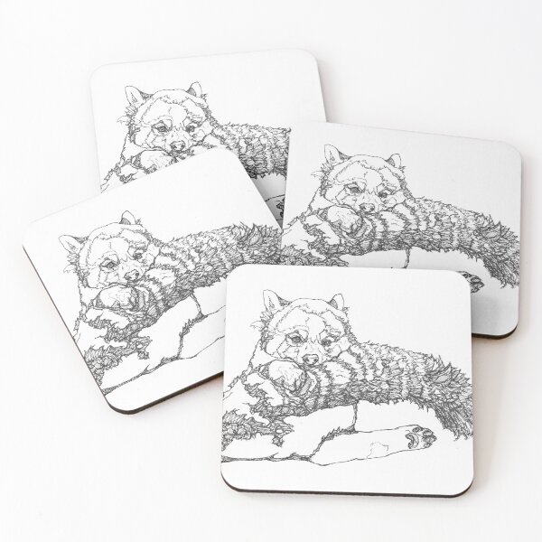 Item preview, Fluffing Floof - Cute Red Panda by Morgan Adams designed and sold by Morgan Adams.