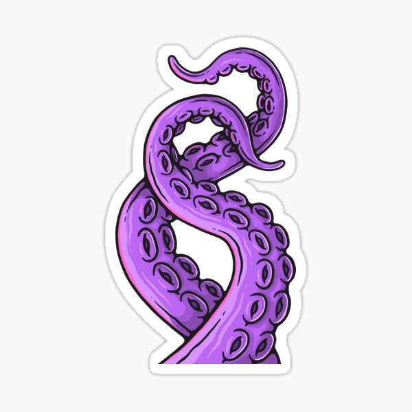 Item preview, 2 purple tentacles designed and sold by The Lines.