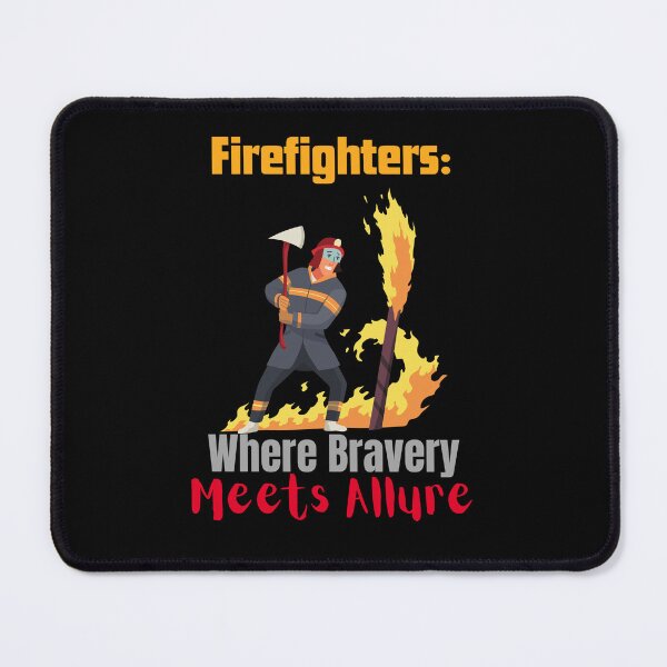 Item preview, Firefighters: Where Bravery Meets Allure designed and sold by WenegeeDesigns.