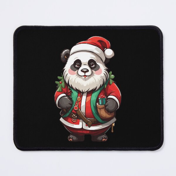Item preview, Panda Claus portrait designed and sold by twisted-dot.