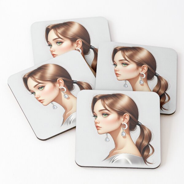 Item preview, side shot of a girl designed and sold by aimarketspot.