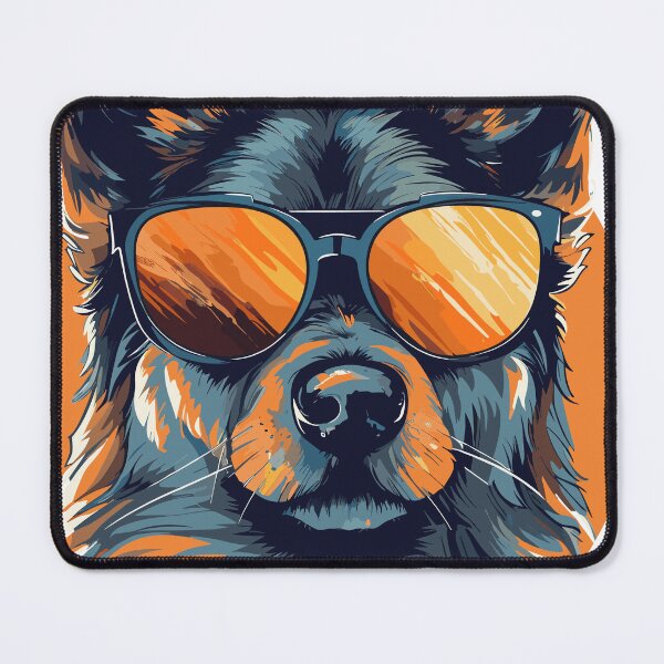 Item preview, Cool dog with sunglasses designed and sold by Eshwarx.