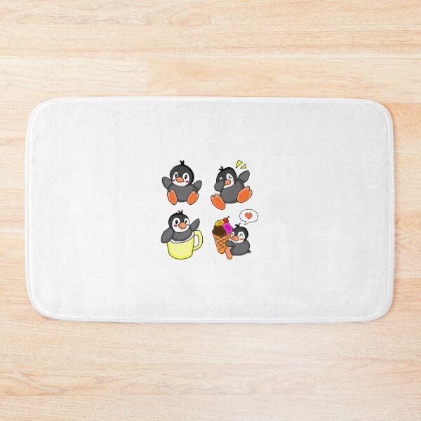 Item preview, baby penguin stickers designed and sold by fantasmahappy.