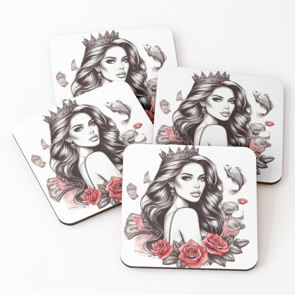 Item preview, Hermosa reina del juego designed and sold by Gigglyvibes.