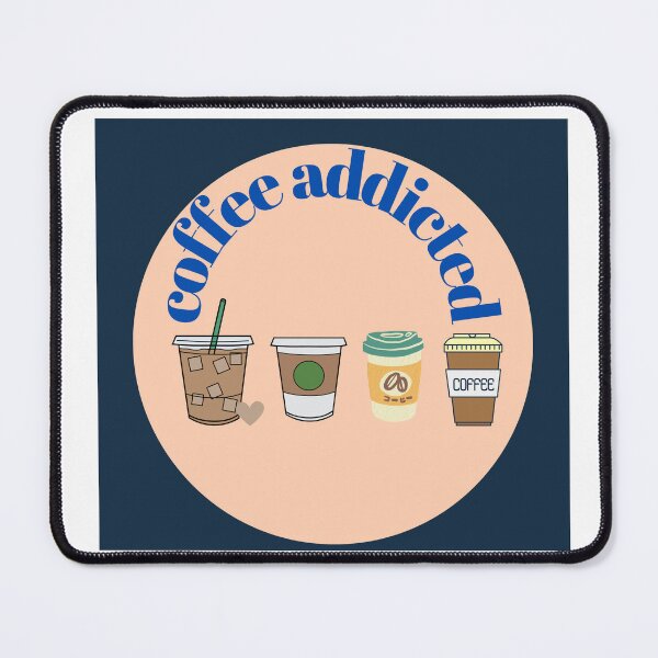Item preview, coffee addicted designed and sold by GREENGLOWGOODS.