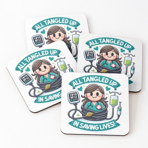 Item preview, All Tangled Up Saving Lives designed and sold by NeatSplash.