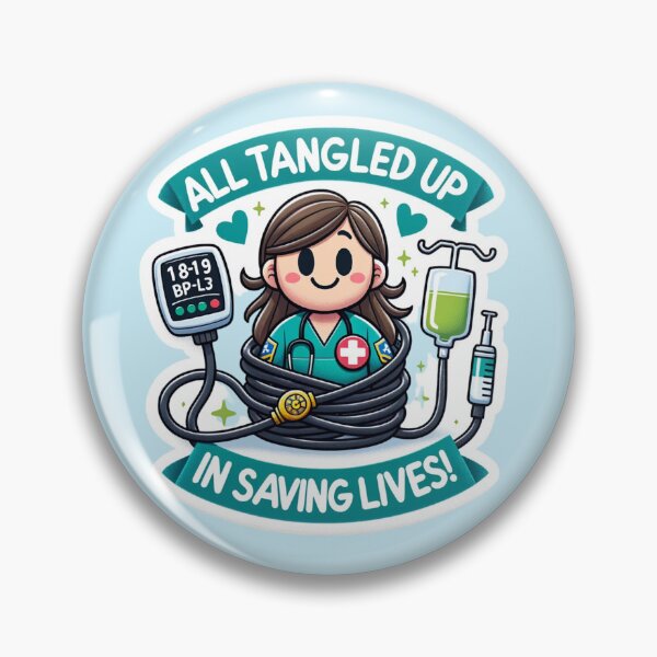 Item preview, All Tangled Up Saving Lives designed and sold by NeatSplash.
