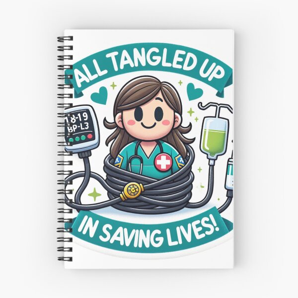 Item preview, All Tangled Up Saving Lives designed and sold by NeatSplash.