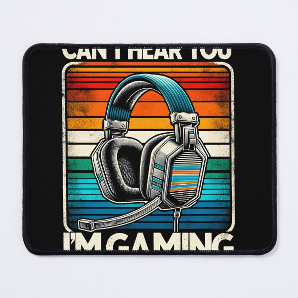 Item preview, Retro Gamer: Lost in the Sound - Gamer Can't Hear you I'm gaming designed and sold by Studio-Mind.
