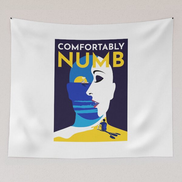 Item preview, Comfortably Numb Colorful Flat designed and sold by TKsuited.