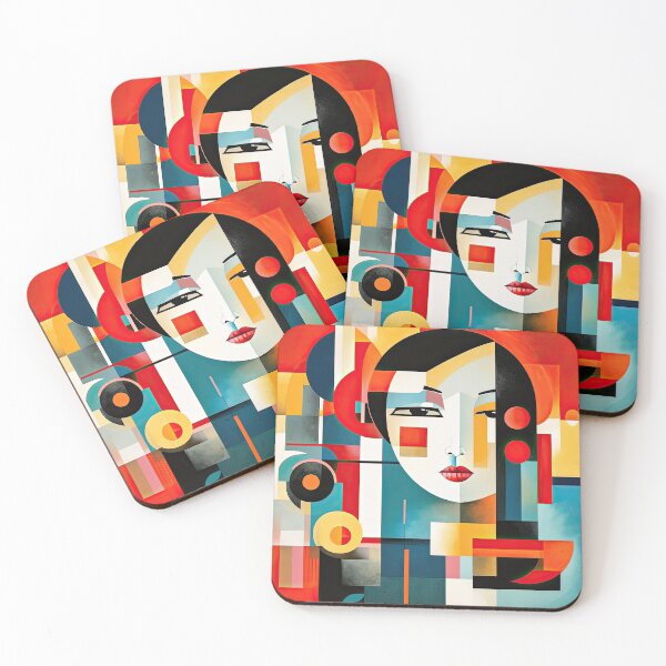 Item preview, Explore Simplistic & Minimalistic Japanese Geisha Portraits with a Majestic Touch designed and sold by ArtificialGenes.