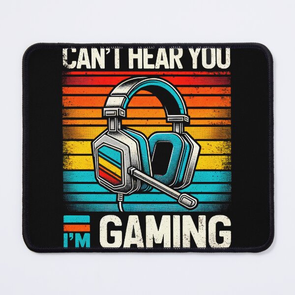 Item preview, Retro Gamer: Lost in the Sound - Gamer Can't Hear you I'm gaming designed and sold by Studio-Mind.