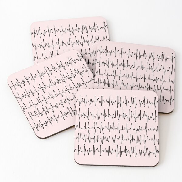 Item preview, Heart diagram, pattern, beating heart diagram designed and sold by Collagedream.